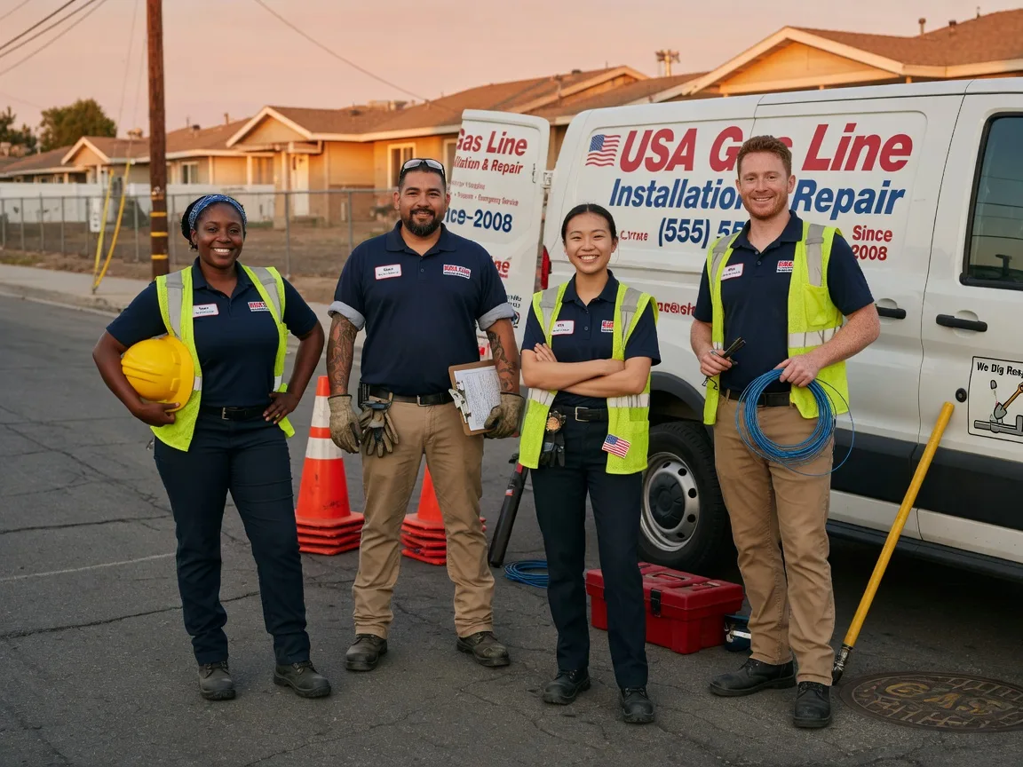 Gas Line Installation company in Aldrich, MN